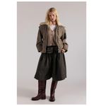 Free People  School Girl Crop Softspun Cardigan Size XS Photo 3