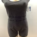 Arizona Washed Black Shorts Romper Size X-Large New With Tags Photo 3