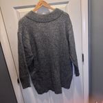 ZARA wool lace up gray sweater Photo 4