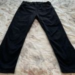 Mother High Waisted Rider Ankle Not Guilty Black jeans, size 32 designer grunge Photo 12