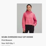 Lululemon Scuba Oversized Half-Zip Hoodie in Pink Blossom Photo 3
