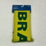 Brazil Brasil Soccer Logo Eclipse Winter Country Acrylic Scarf Scarve Unisex Green Photo 3