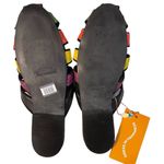 Farm Rio NWT Rainbow Beaded Vegan Mules - Size 8 Photo 3