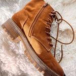 Target Tan Lace-Up Women's Boots Photo 2