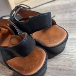 L’Amour Des Pieds Brettany Black Leather Sandals Size 9 Photo 7
