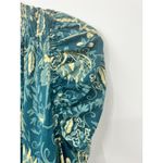 Free People Tunic Dress Hello Lover Top Dusty Indigo Combo Green XS Photo 3