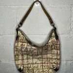 Coach  Tattersole Graffiti Hobo Shoulder Bag Leather Beige Multicolor L0868-13309 Photo 2