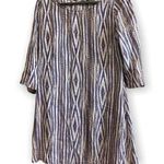 Myne Ashley Ann Silk Dress Long Sleeve Tunic Size 6 Photo 0