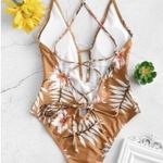 Zaful ✨ Cinnamon flower one piece✨ Photo 1