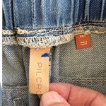 Anthropologie EUC Pilcro Blue Beach
Cottage Tie Waist Embroidered Jeans Size XS Photo 4