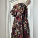 MM Couture  by Miss Me Y2K Halter Stretch Asymmetrical Ruffle Midi Women’s Dress Photo 5