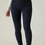 Athleta  Delancey Skyline High Rise Legging Navy Size SP Photo 0