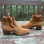 UGG  Women's Bandara Suede Ankle Brown Zip Block Heel Boots/Bootie/Shoes|Size:9.5 Photo 1