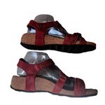 Taos Footwear Terracotta Burnt Orange‎ Braided Sandals Trulie Gladiator Shoes Orange Size 9 Photo 3