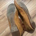 Tory Burch  Caroline Tan Browm Suede Flats Size 7 Photo 12