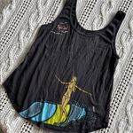 Rip Curl  Black Tank Top with Surfing Design Photo 3