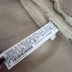 Women’s TRF Outerwear Faux Suede Sherpa Coat – Camel Brown XS(C11) Photo 4