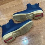 Chooka Chelsea Fur-Lined Slip On Navy Ankle Rain Boots Photo 4