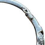 HSN Victoria Wieck Round Cut Cubic Zirconia "Braided" Bangle Bracelet Photo 4