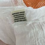 Sim & Sam  Nordstrom Orange Gingham Micro Check Bare Midriff Midi Dress L Photo 7