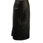 SheIn Women’s Faux Leather Skirt Sz 2X Curvy Photo 1