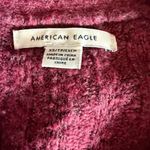 American Eagle  Outfitters Maroon Cardigan Sweater Photo 1