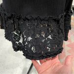 Ro & De Y2K style lace crinkle sleeveless top boho ribbed goth whimsy fairy Photo 1