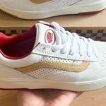 Vans Zahab Vintage Sport Shoes 'White Brown Red' Women 8.5 US Mens 7.0 US Photo 9