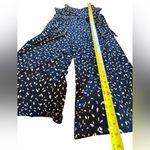 Kaileigh  Rica Knit Crop Jumpsuit Navy An White New With Tags Womens Size XXL Photo 7