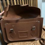 Cambridge Satchel Co Double Buckle Chestnut Brown Leather Crossbody Bag Project Photo 12