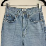 BDG  High Rise Baggy Jeans Sz 24 Light Wash Denim Distressed Fromt Back Photo 6