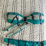ViX Batik Blue Strapless Bikini M L Set Turquoise Navy Size undefined Photo 2