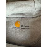 Carhartt  Light Gray Pullover Hoodie Photo 4