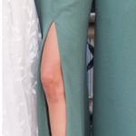 Azazie  Manila Dress in Eucalyptus Photo 6