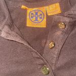 Tory Burch stripped brown polo shirt Photo 3