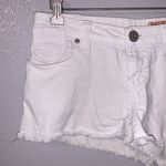 Mudd  white summer fridge jean shorts Photo 1