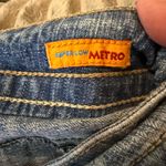 Hydraulic  Denim Capri Shorts Size 11/12 Low Rise Star Pocket Blue‎ Photo 3