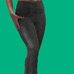 Wild Fable Womens XL Solid- colored lurex glitter flare high rise pants Photo 3
