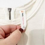 Anthropologie Daily Practice Horizon Wide-Leg Knit Jumpsuit Ivory Size XS Photo 3