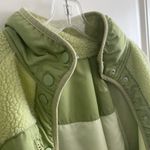 Staccato  Women’s Neon Green Fuzzy Button Jacket w/ 3 Pockets - Size Medium Photo 6