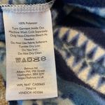 Eddie Bauer  Quarter Zip L/S Cozycore Fleece blue White Size SMALL (2023) Photo 4