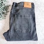 ZARA  Black Straight Leg High Rise Jean Size 4 Photo 1