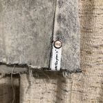 One Teaspoon One X Acid Wash Exposed Zipper Denim Skirt Photo 8