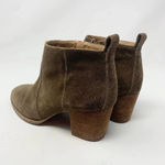 Madewell  The Brenner Heel Boot‎ in Tan Suede Photo 7