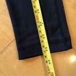 🌺 VINA Black Low Rise (8 in) Leggings, Mesh Panel Style Detail, Size S Photo 9