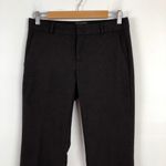 Banana Republic Martin Straight Leg Trousers Pants Size 0 Dark Wine Office Job Photo 1