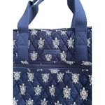 Vera Bradley Navy Blue And White Turtle Weekender Duffle Bag Travel Bag Carryon Photo 3