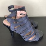 Torrid Shoes Silver Shimmer 4" Heels, 9W Photo 2