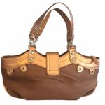 None Copper and Brown Purse with Rhinestones Photo 1