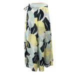 The Koopless Multicolor Hibiscus Floral Ruffle Midi Hi Photo 1